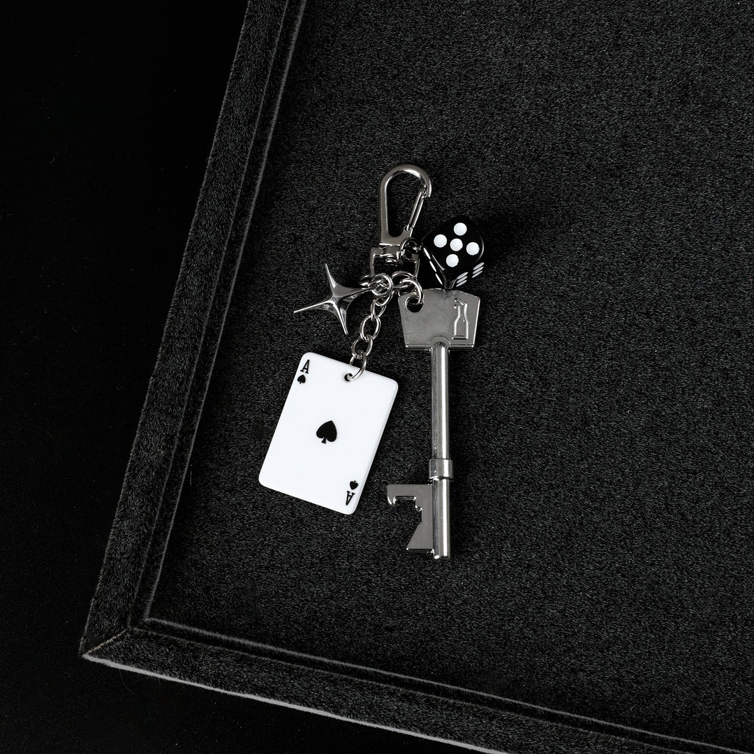 Ace Bottle Opener Key Charm