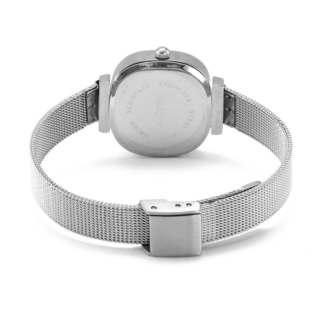 Silken Arc Curvy Dial Designer Watch for Girls