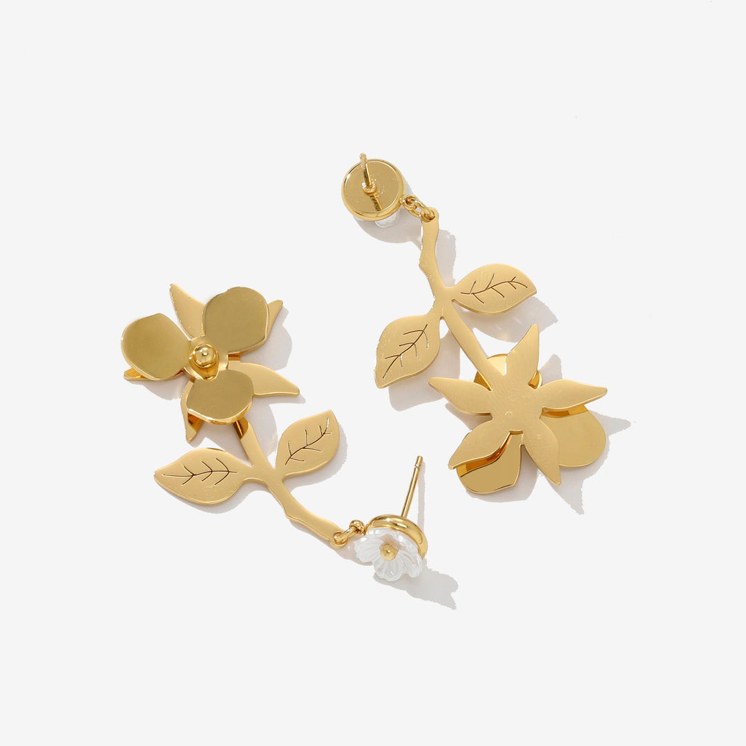 Aurelia Orchid Drops Earrings | Salty