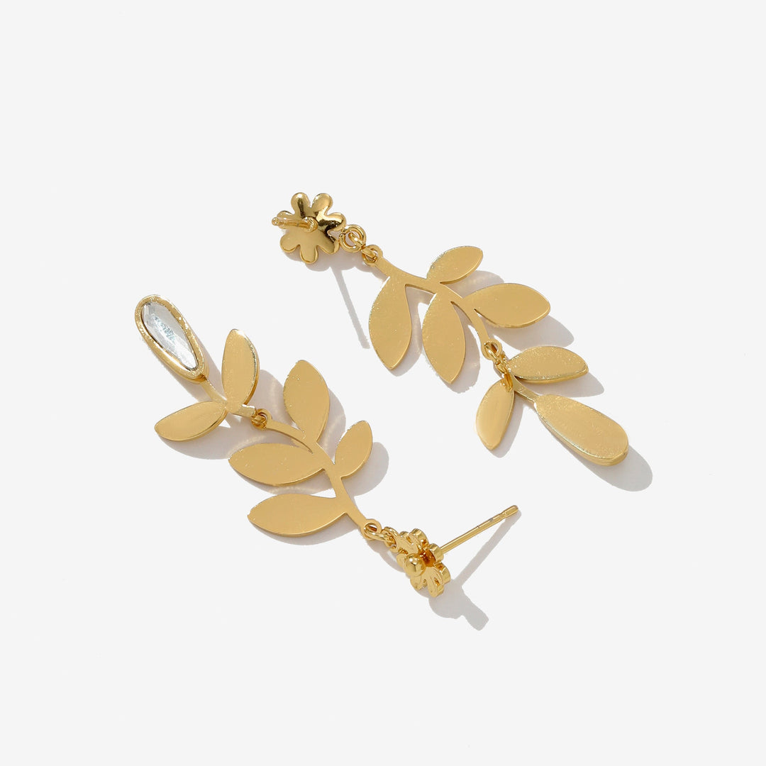 Aurelia Dew Vine Earrings | Salty