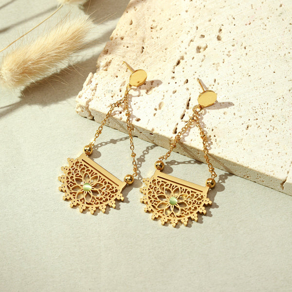 Aurelia Filigree Drops Earrings