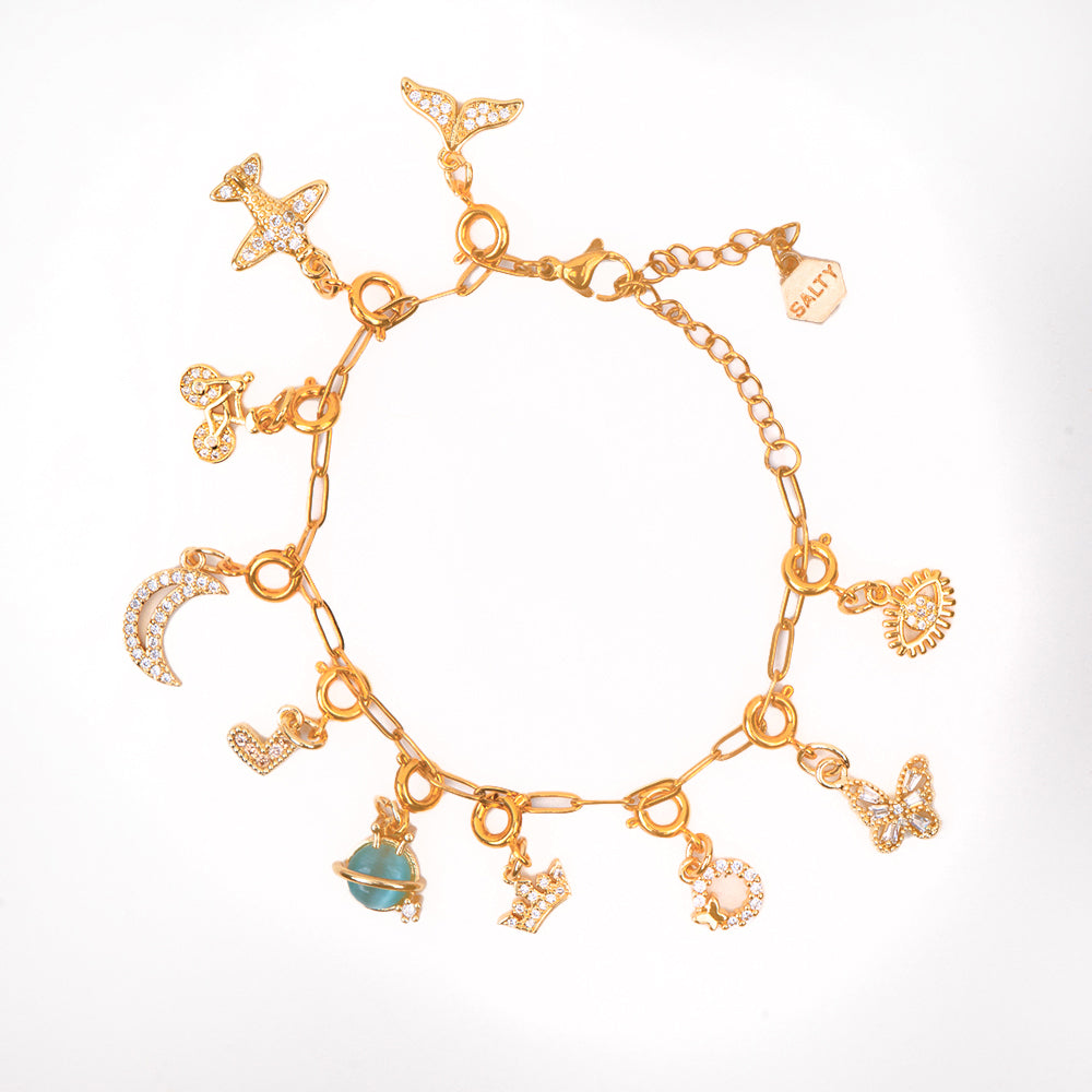Personalized Charm Bracelet