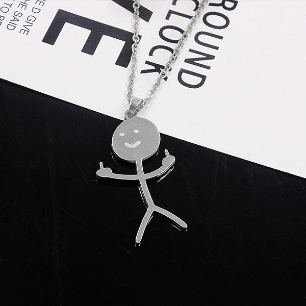Be Yourself, Be You Necklace- Silver