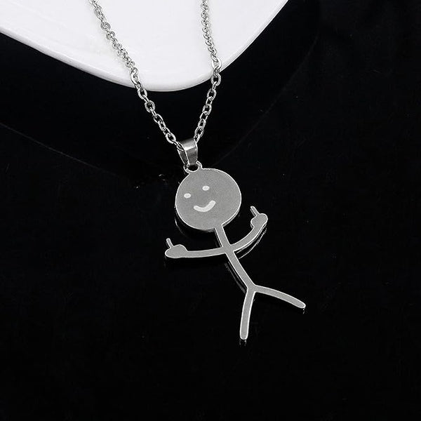 Be Yourself, Be You Necklace- Silver