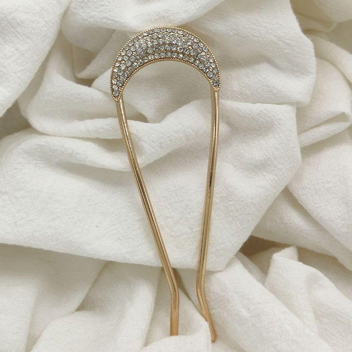 Sparkling moon Bun Pin