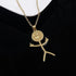 Serenity Sculpture Necklaces - Gold