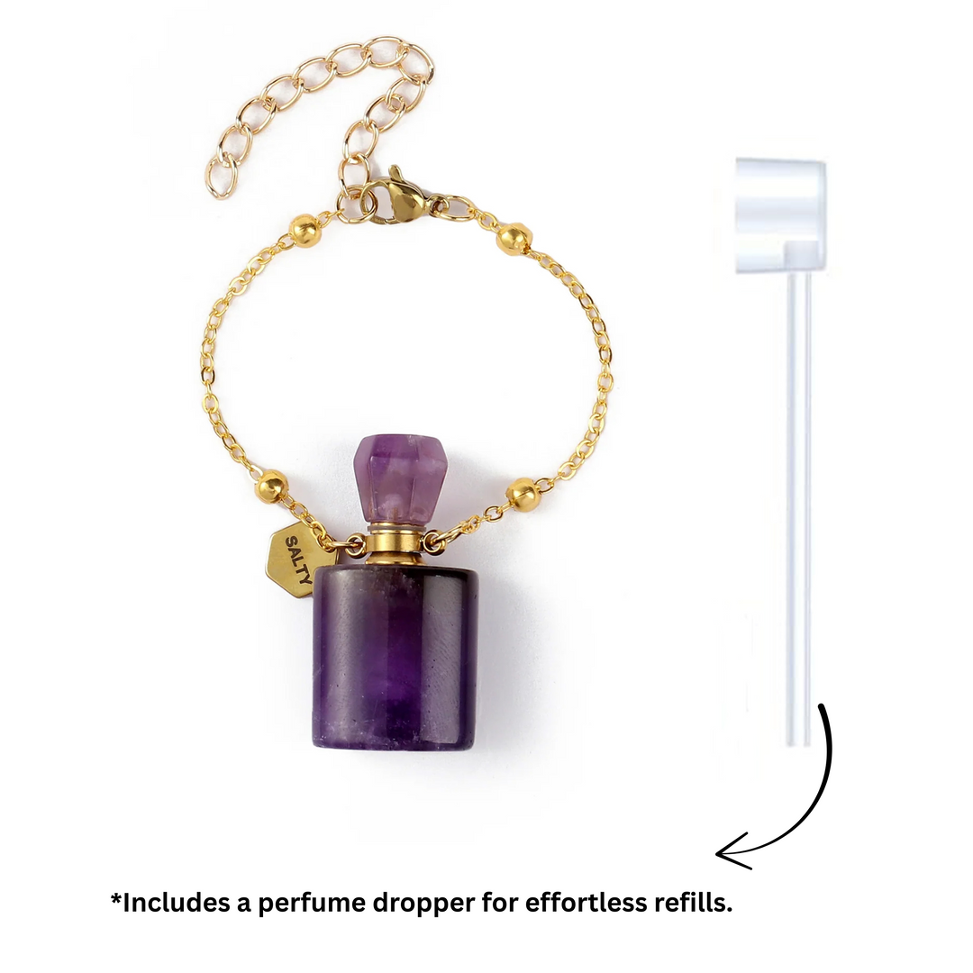 Sugilite Perfume Bottle Charm