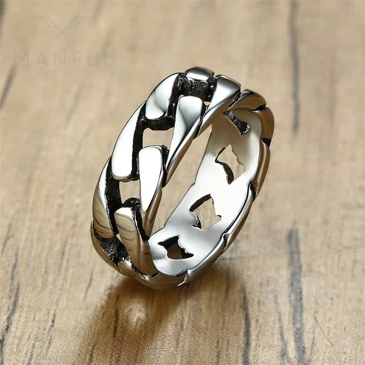 Fier Silver Ring