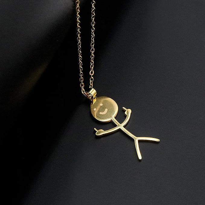 Serenity Sculpture Necklaces - Gold Salty