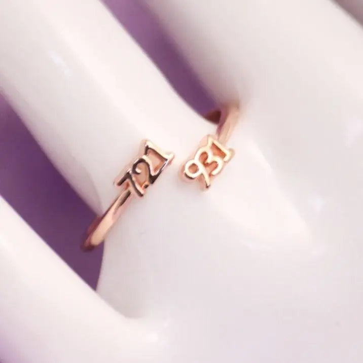 721-Ily Golden Ring - Salty Accessories