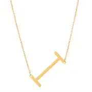 Chic Alphabet Golden Necklace - Salty Accessories