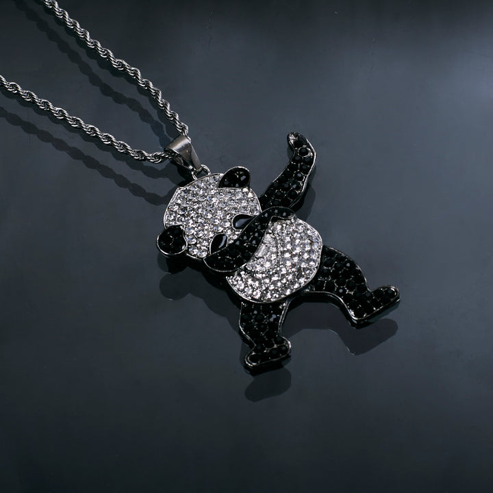 Savage Panda Chain and Sunglasses Set