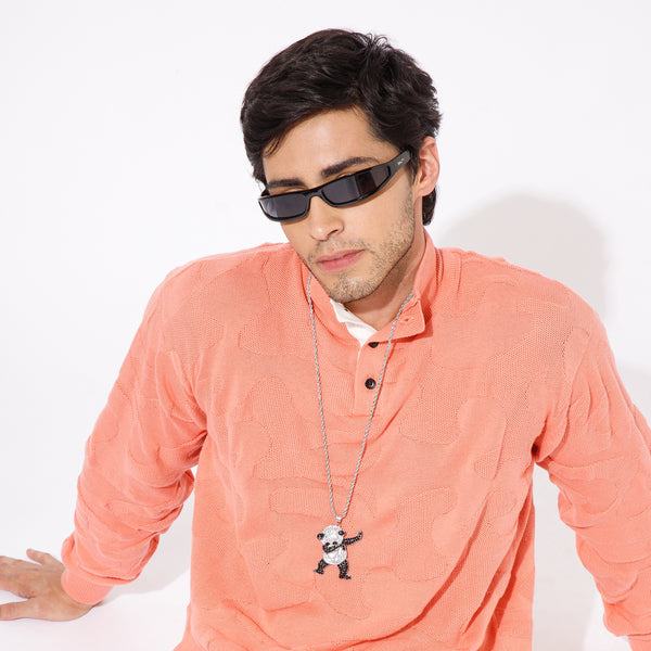 Savage Panda Chain and Sunglasses Set