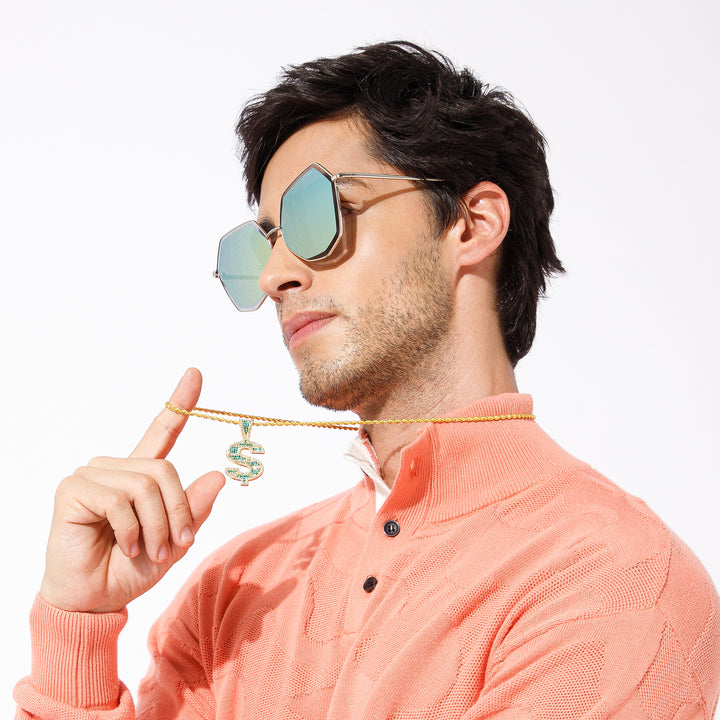 Dollar Dominion Chain and Sunglasses Combo