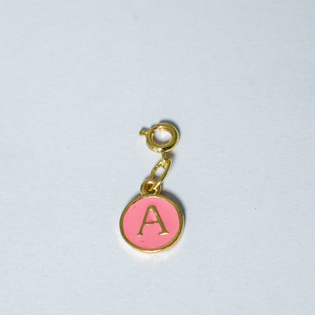 Pink Alphabet - A