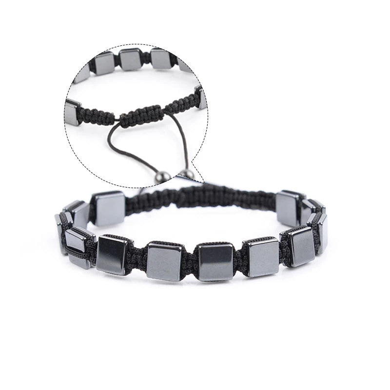Handicraft Silver  Black Adjustable Bracelet  C133NOV10  Cilorycom