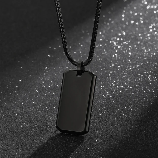 Jetsetter Steel Dog-Tag Chain
