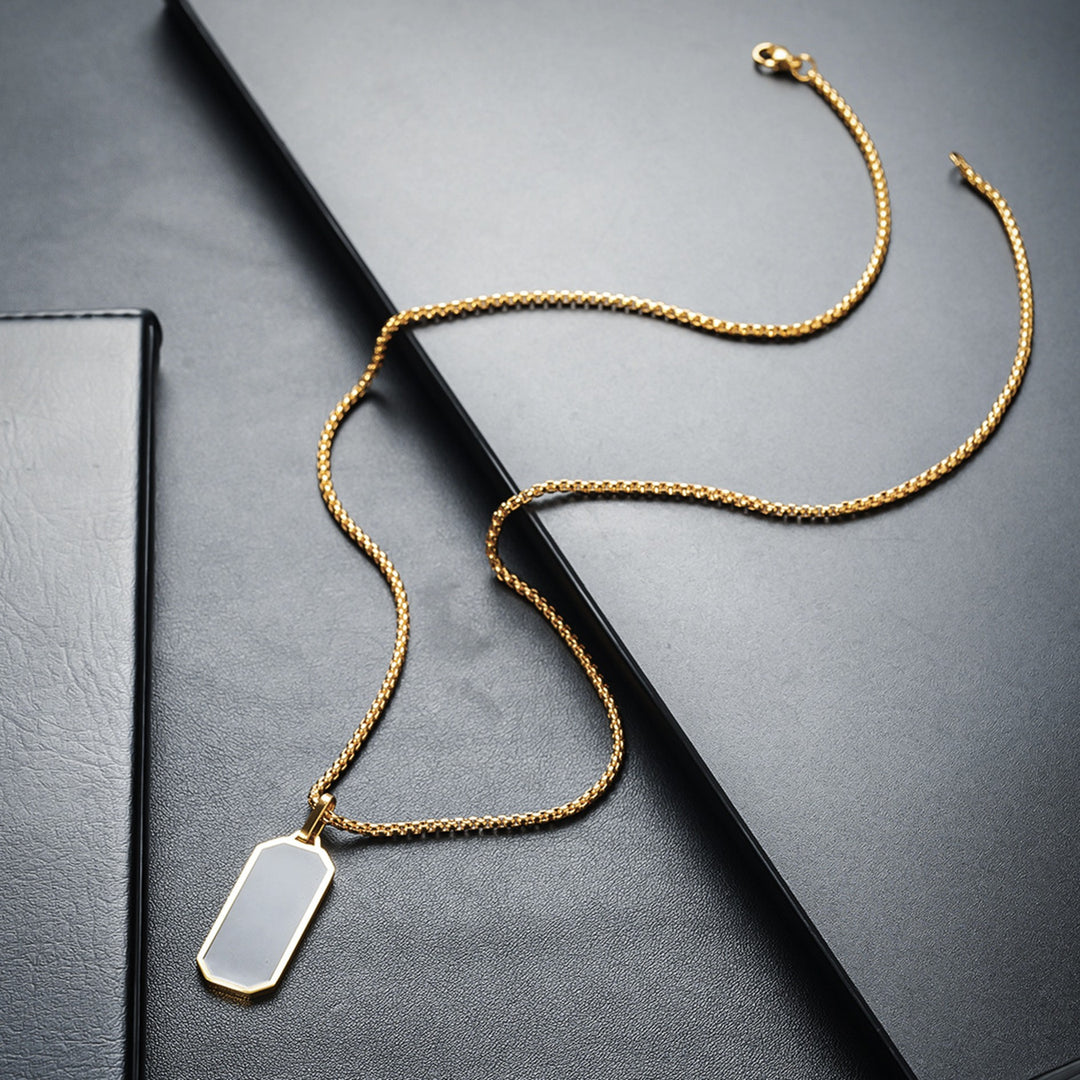 Cutting edge Reversible Chain - Gold
