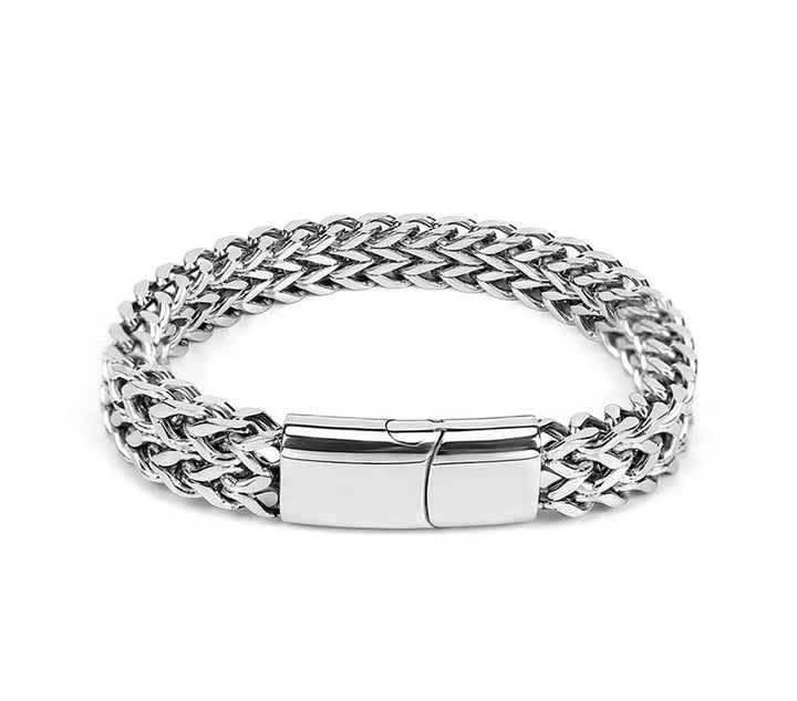 Bastion Woven Chain Bracelet | Salty