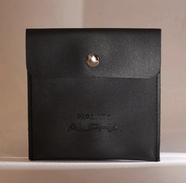 Jewellery Storage Micro Fiber Pouch Black