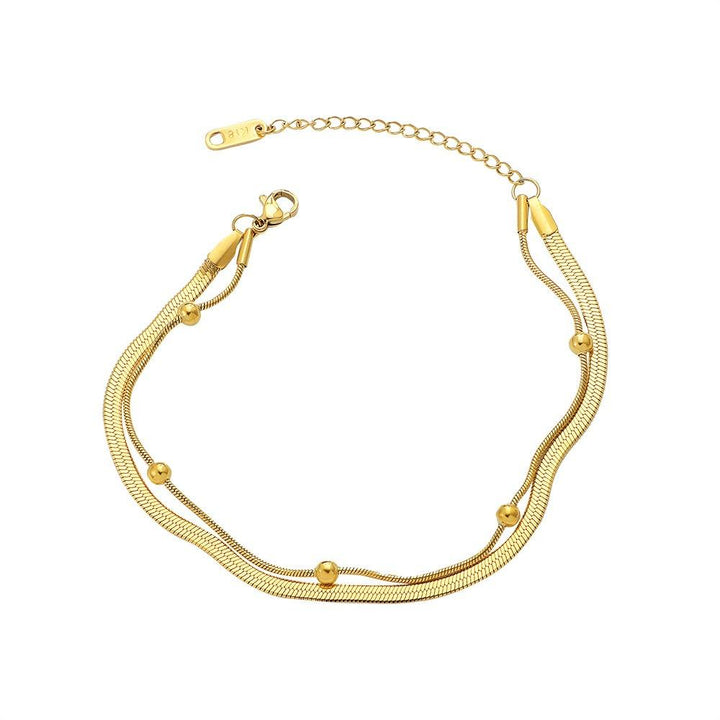 Golden Orbit Anklet | Salty