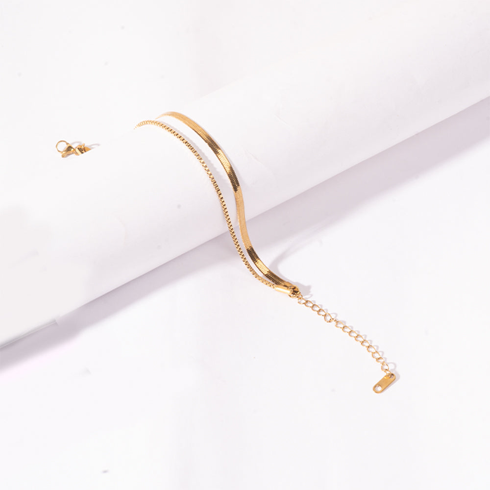 Luxe Layer Anklet | Salty