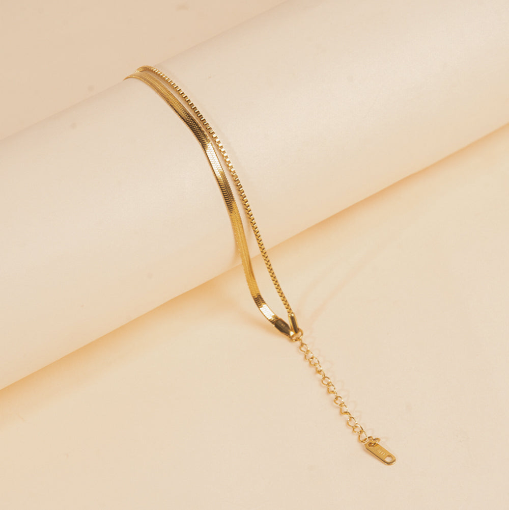 Luxe Layer Anklet | Salty