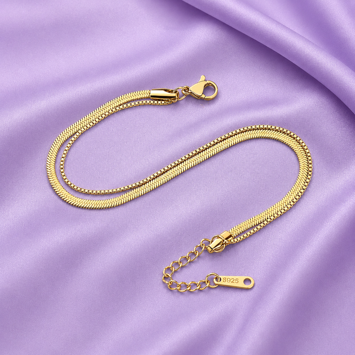 Luxe Layer Anklet | Salty