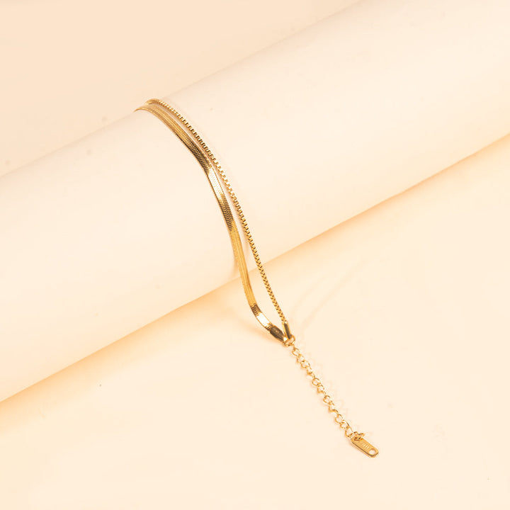 Luxe Layer Anklet | Salty