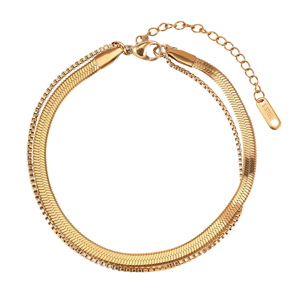 Luxe Layer Anklet | Salty