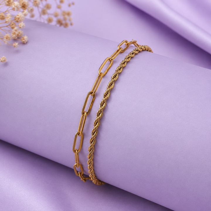 Link Grace Anklet | Salty