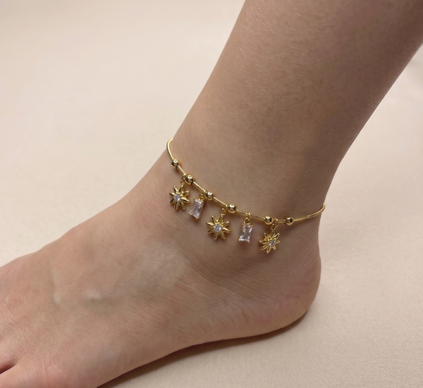 Celeste Bloom Anklet