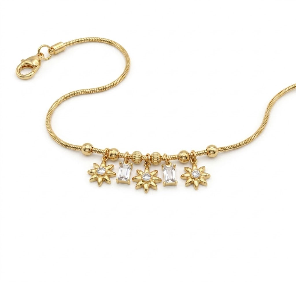 Celeste Bloom Anklet