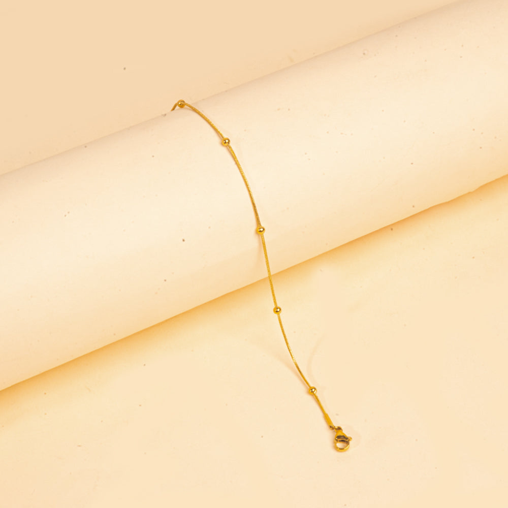 Orb Glow Minimal Anklet | Salty