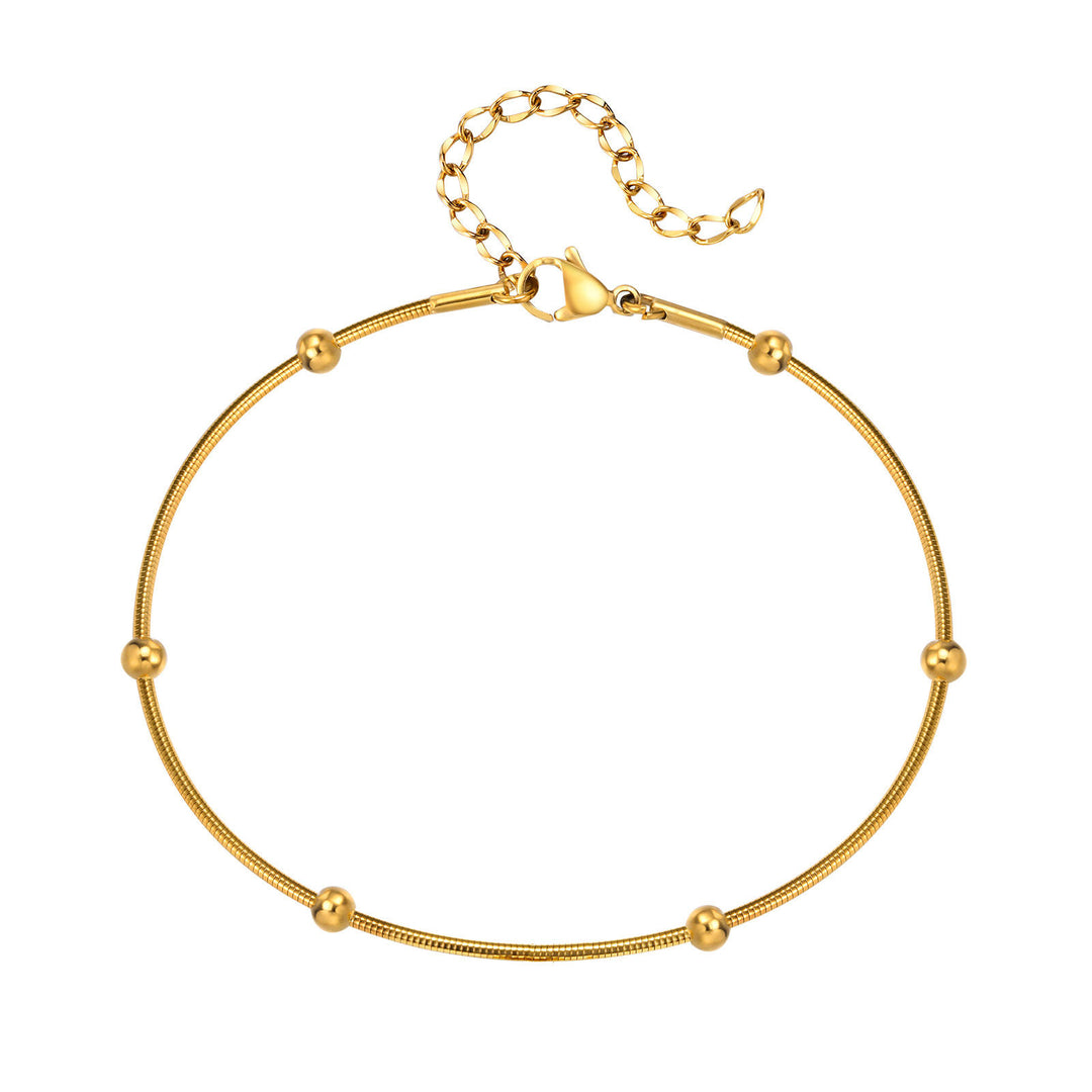 Orb Glow Minimal Anklet