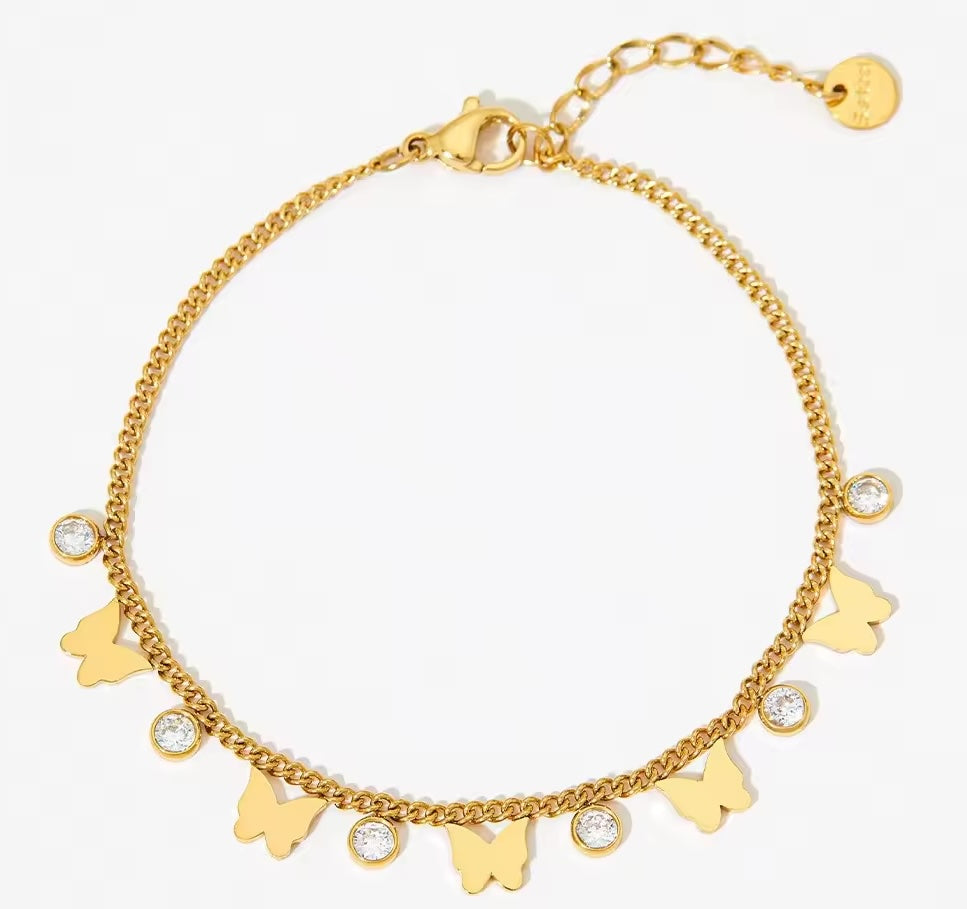 Flutter Glow Anklet