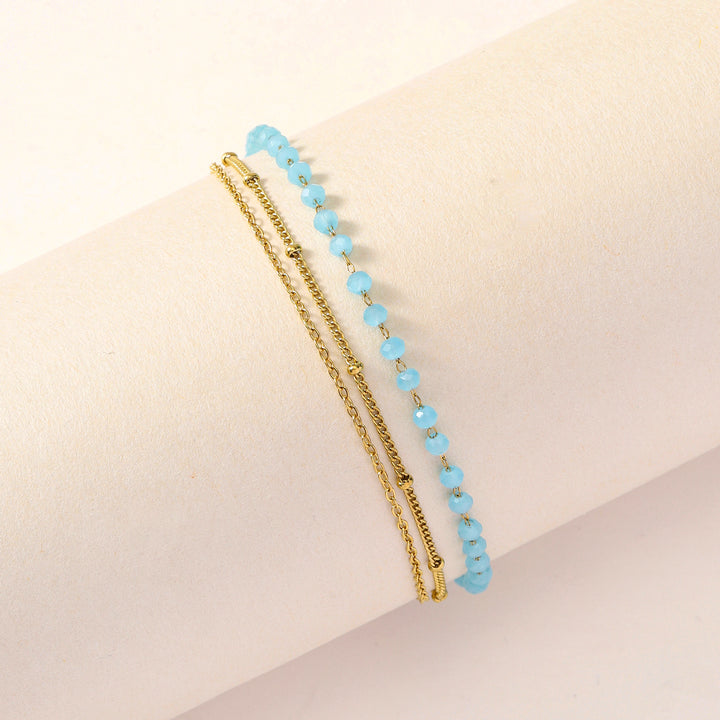 Aqua Drop Charming Anklet
