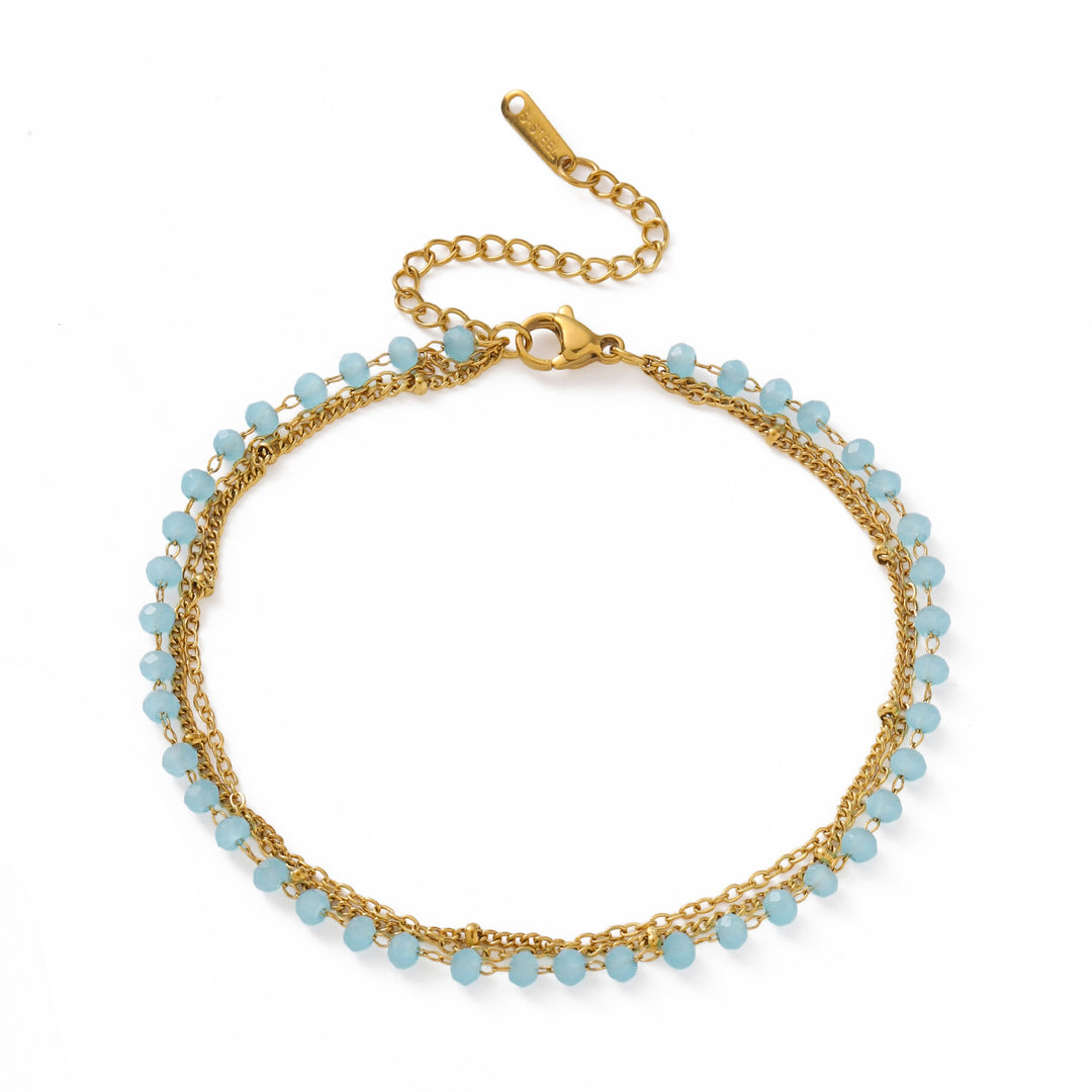 Aqua Drop Charming Anklet