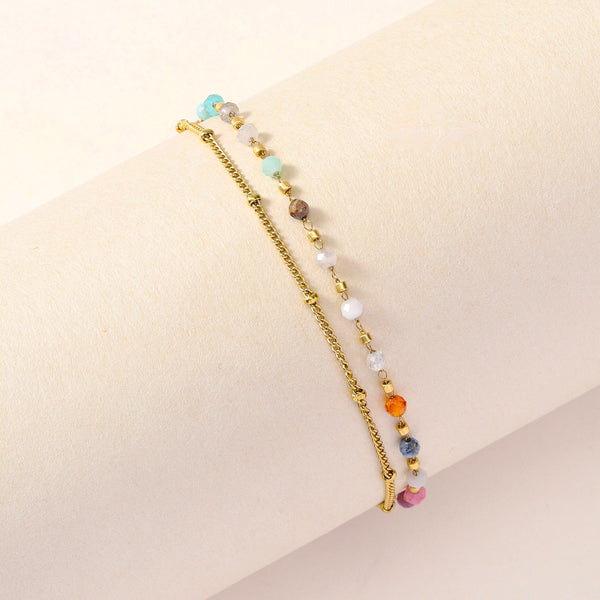 Confetti Dot Tiny Anklet