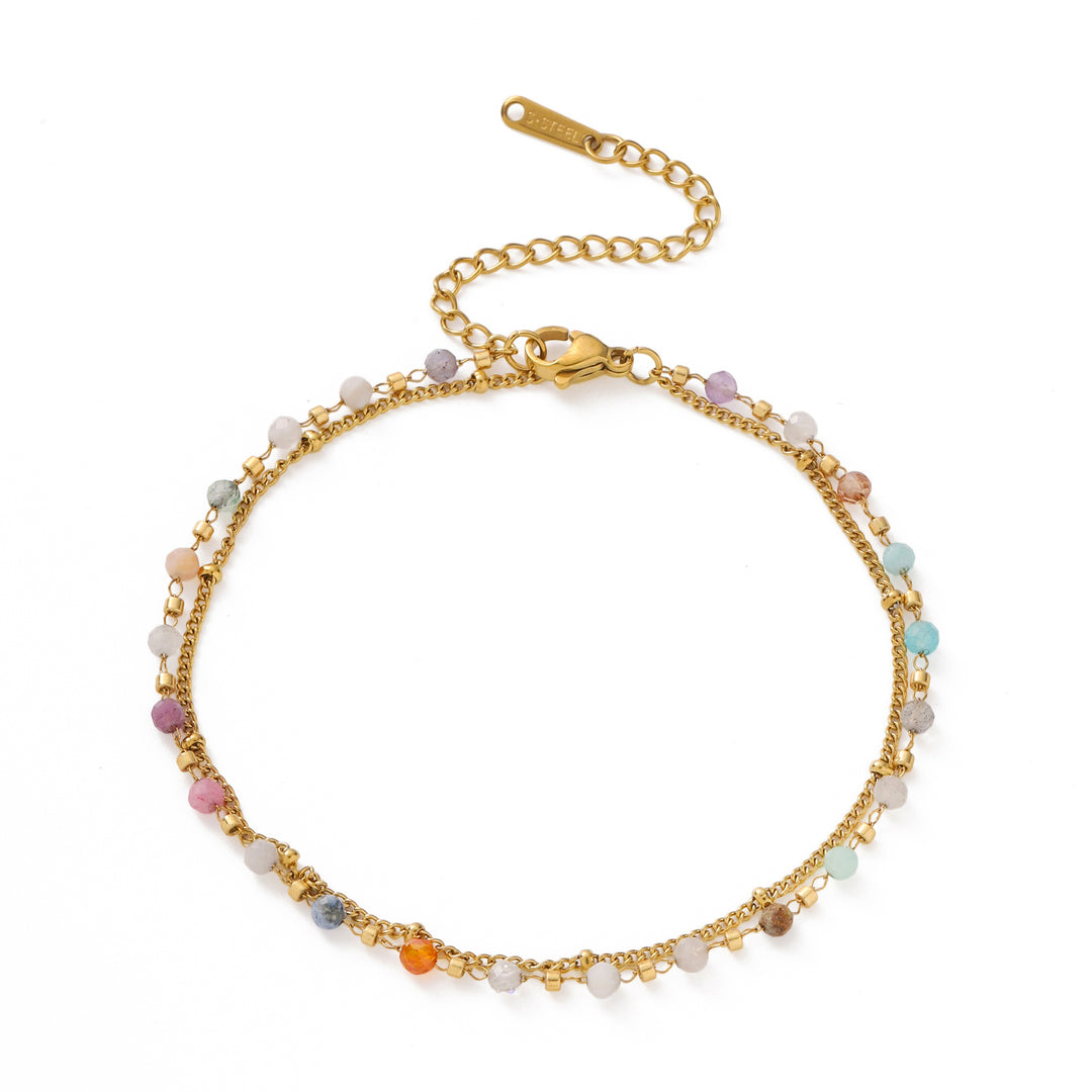 Confetti Dot Tiny Anklet