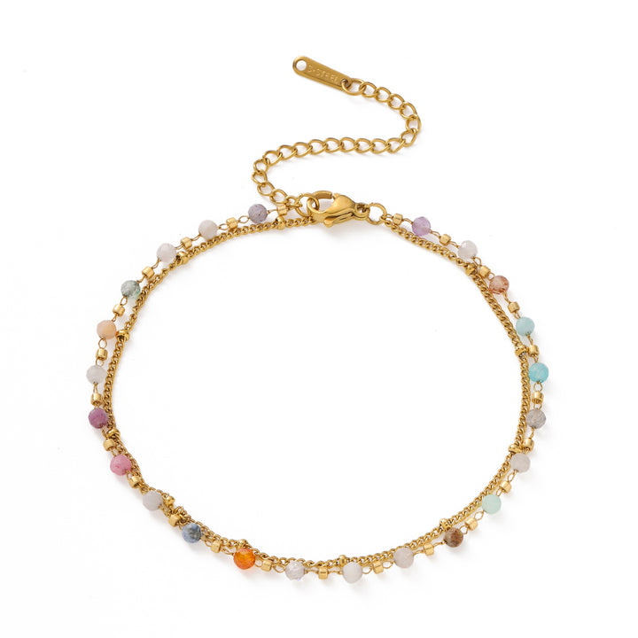 Confetti Dot Tiny Anklet