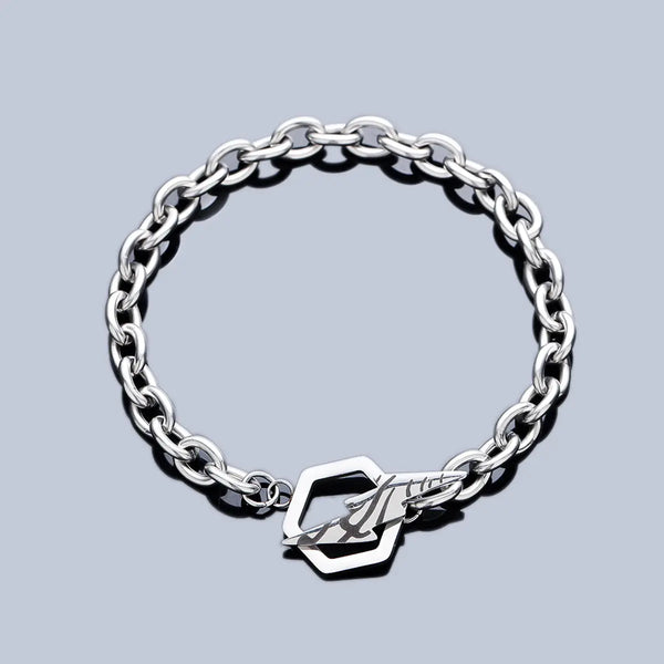 Aero Crest Chain Bracelet
