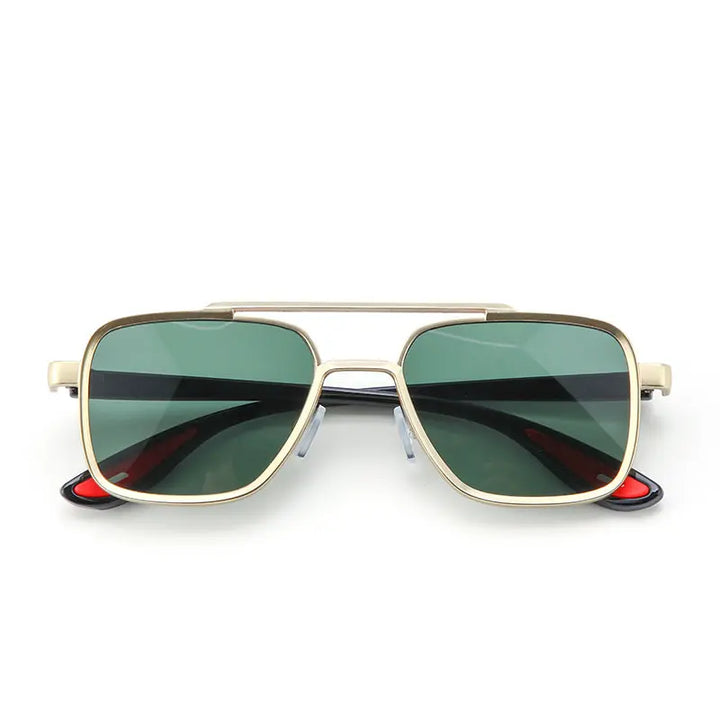 Aero Edge Navigator Shades - Gold | Salty