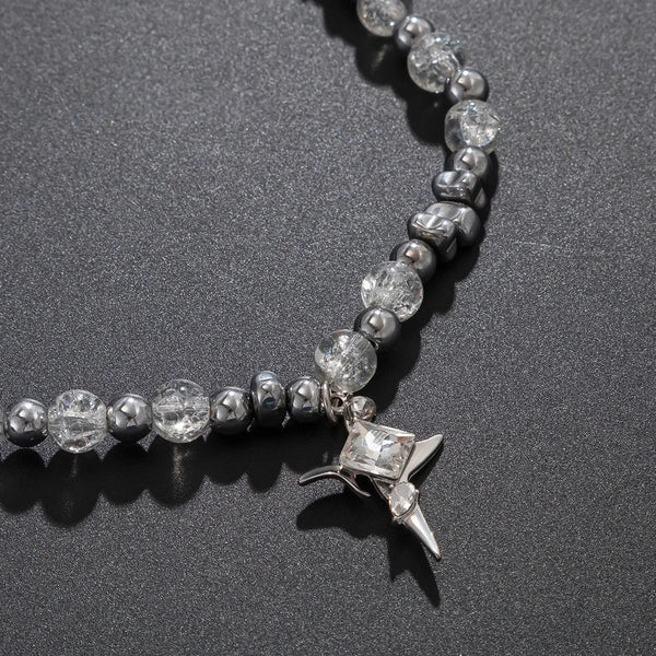 Aether Crystal Beaded Necklace