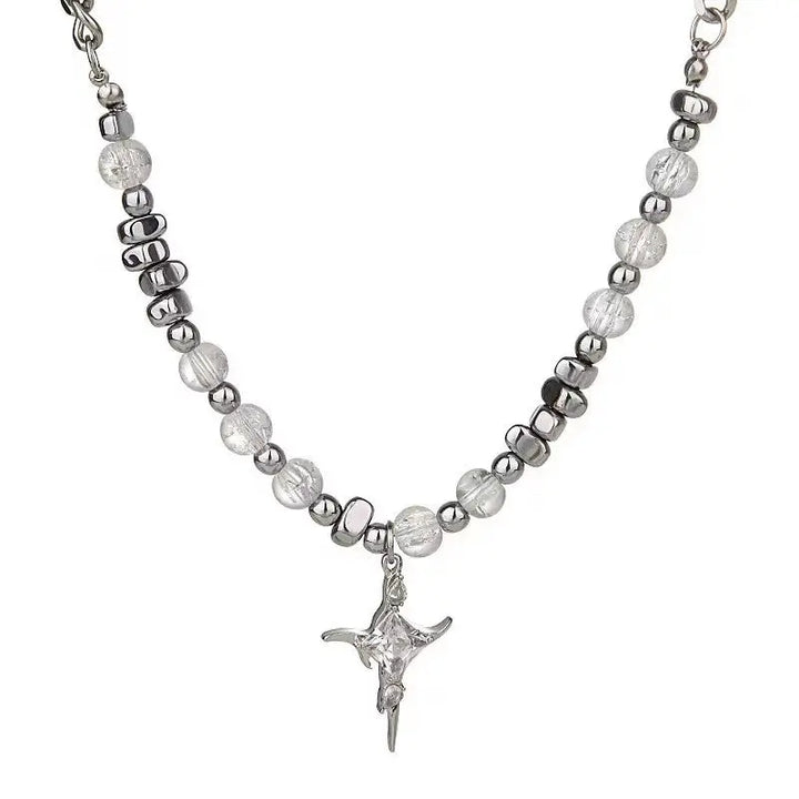 Aether Crystal Beaded Necklace | Salty
