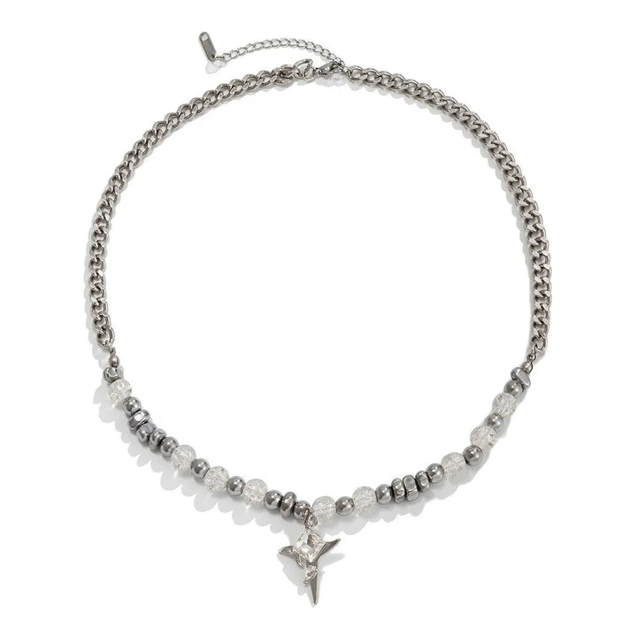 Aether Crystal Beaded Necklace | Salty