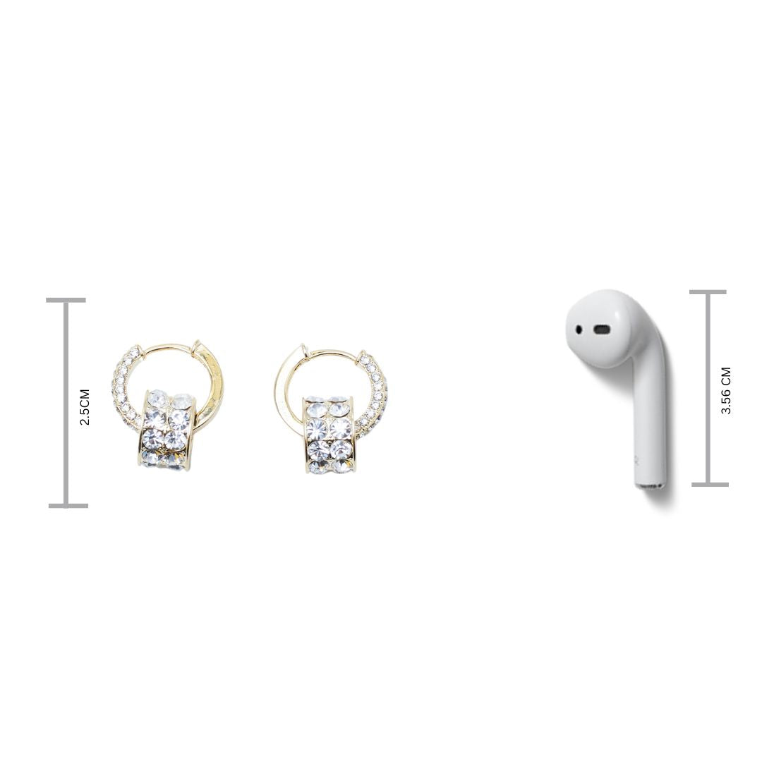 Agréable Floral Earrings - Salty Accessories