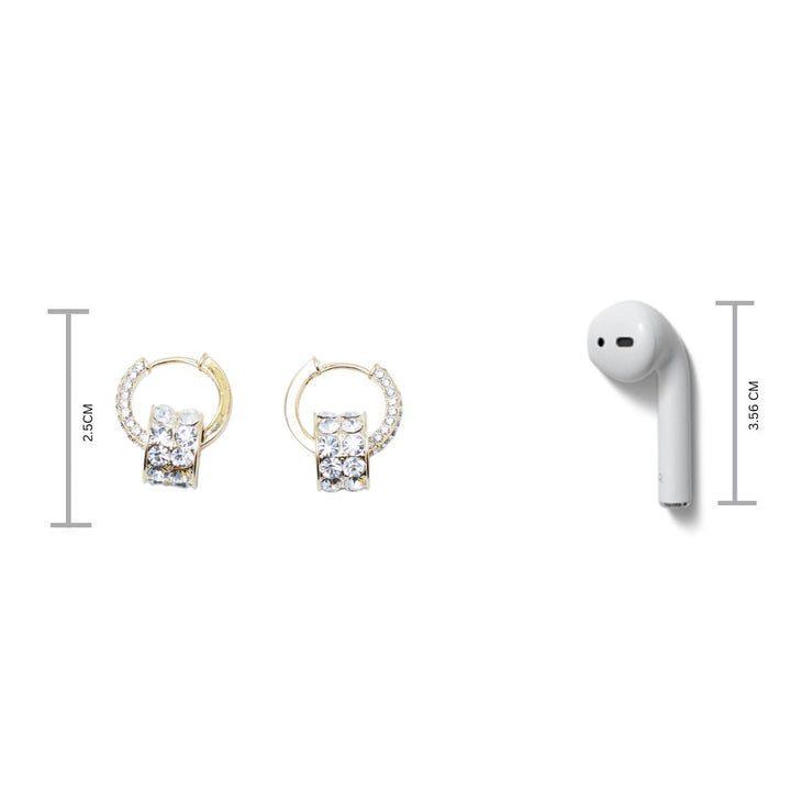 Agréable Floral Earrings - Salty Accessories