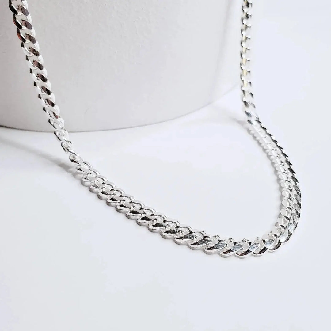 Alan Silver Long Chain - Salty Accessories