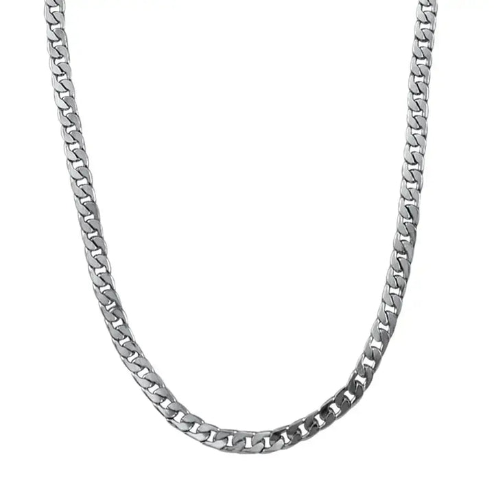 Alan Silver Long Chain - Salty Accessories